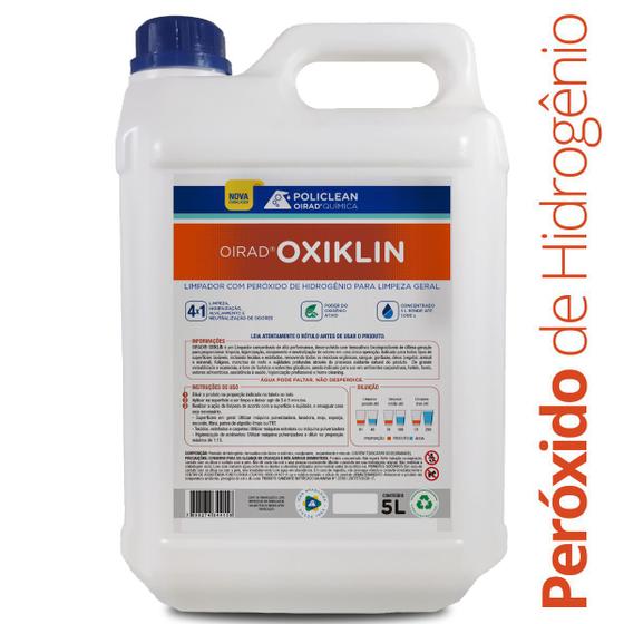 Oxiklin Limpador Com Peróxido De Hidrogênio Multiuso Desinfecção Ambientes Oirad Menor preço em Oxiklin Limpador Com Peróxido De Hidrogênio Multiuso Desinfecção Ambientes Oirad