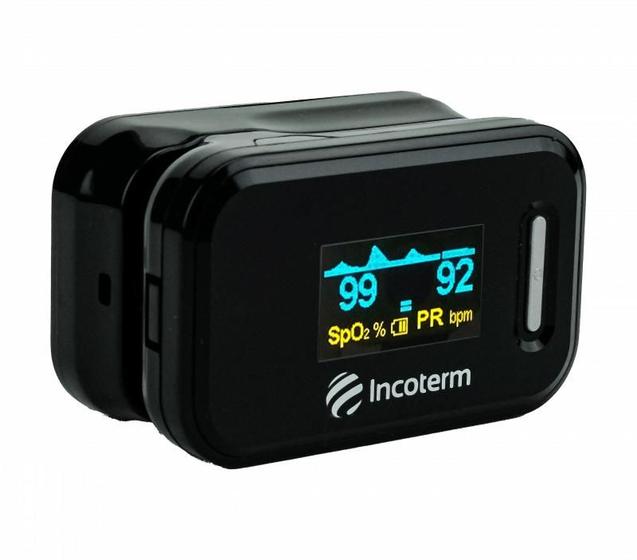 Imagem de Oxímetro de Pulso Portátil Bluetooth Incoterm OX500