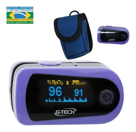 Imagem de Oximetro Digital Oled Graph Gtech Curva Plestimográfica