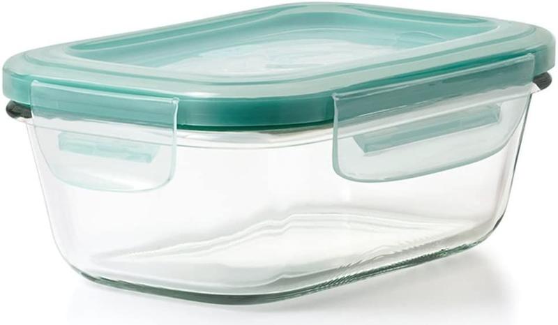 Imagem de OXO Good Grips 1.6 Cup Smart Seal Leakproof Glass Retangle Food Storage Container