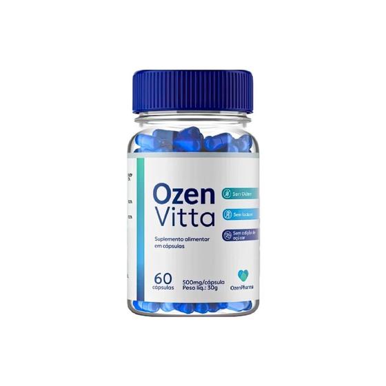 Imagem de Ozen Vitta - Suplemento Alimentar Natural - 1 Frasco com 60 Cápsulas - Original