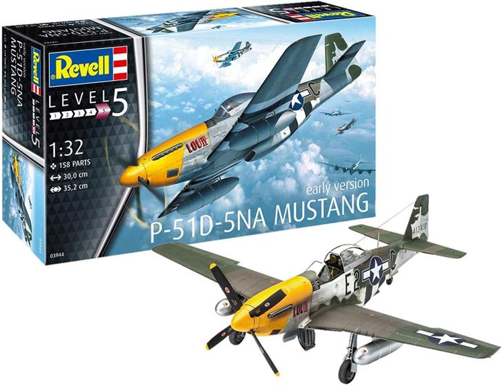 Imagem de P-51D-5Na Mustang Early Version 1/32 Revell 3944