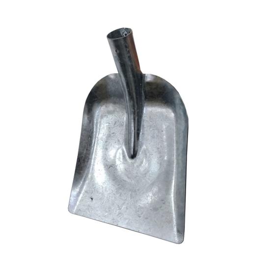 Imagem de Pá Concha Quadrada Galvanizada Sem Cabo - Volpato