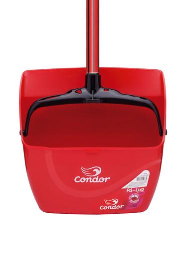 Imagem de Pá de Lixo Condor de Plástico com Cabo Longo Articulado