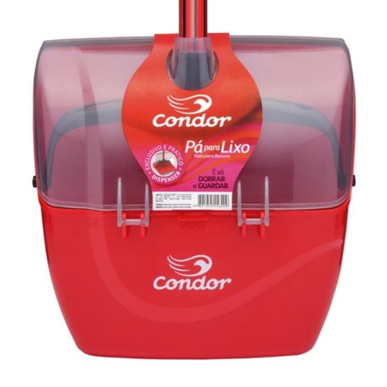 Imagem de Pá para Lixo Articulada com Tampa Condor