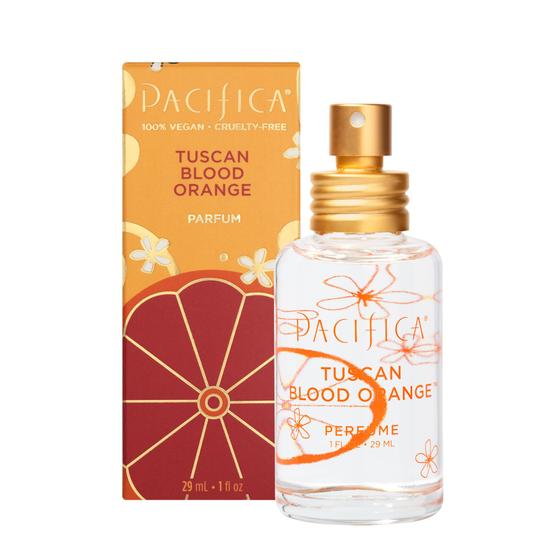 Imagem de Pacifica Beauty, Toscana Blood Orange Clean Fragrance Spray Perfume, Feito com Óleos Naturais e Essenciais, Aroma de Laranja Cítrica Fresca, Vegano + Livre de Crueldade, Livre de Ftalatos, Sem Parabenos