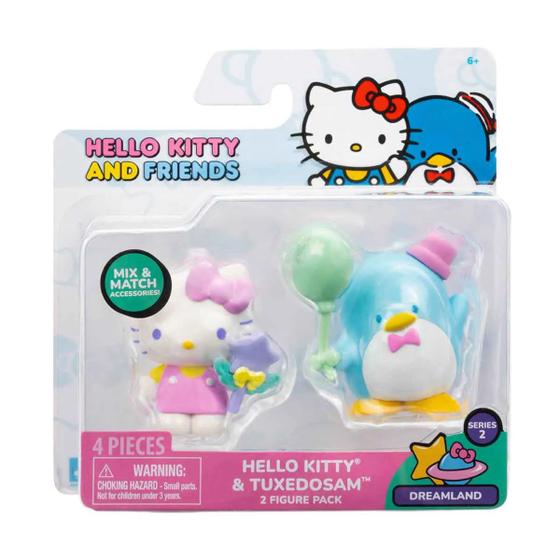 Imagem de Pack 2 Bonecas Figuras Hello Kitty E Amigos de Hello Kitty E Tuxedosam