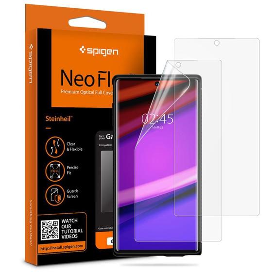 Pack 2x Peliculas Spigen Original Samsung Galaxy Note 10 Neo Flex HD Menor preço em Pack 2x Peliculas Spigen Original Samsung Galaxy Note 10 Neo Flex HD