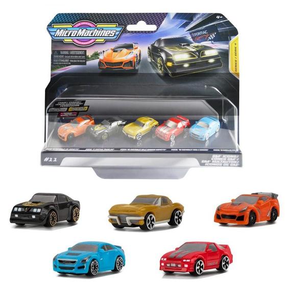 Imagem de Pack c/ 5 Veículos Micro Machines - Jazwares