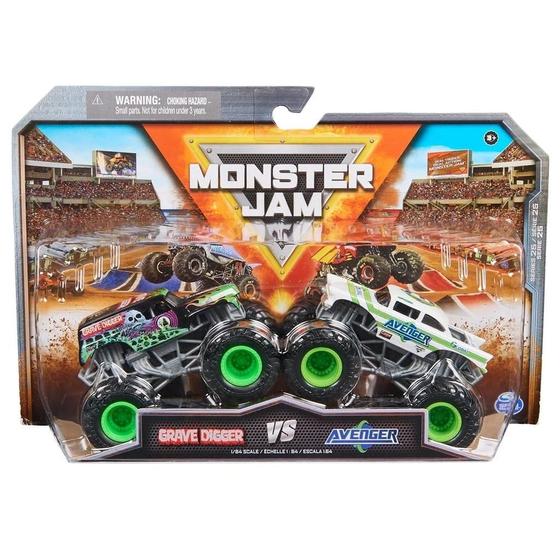 Imagem de Pack com 2 Carrinhos Monster Jam 1:64 Sunny