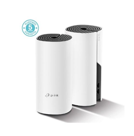 Imagem de Pack com 2 Roteadores TP-Link Deco M4 Mesh Gigabit Dual-Band AC1200