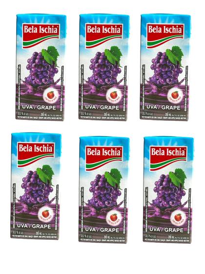 Imagem de Pack com 27un Suco Pronto Néctar de uva Bela Ischia 200ml