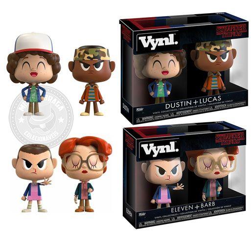 Imagem de Pack com 4 Funko Vynl Stranger Things Dustin / Lucas / Eleven / Barb
