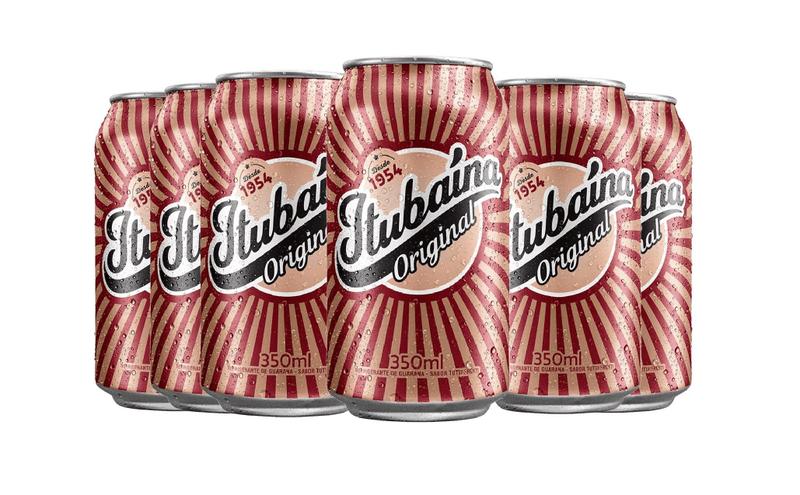 Imagem de Pack Com 6x Refrigerante Itubaína Original 350ml Lata