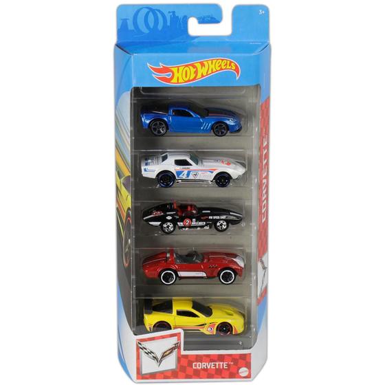 Imagem de Pack de 5 Hot Wheels - Corvette - GTN35