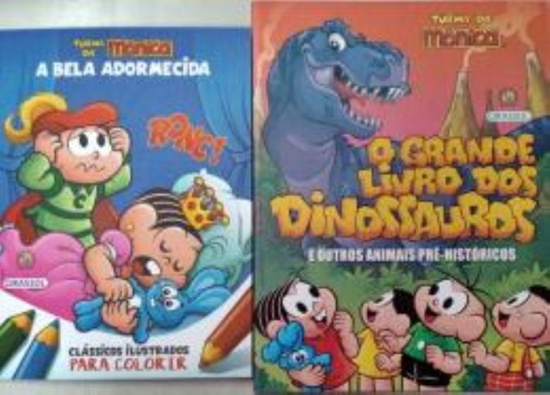 Imagem de Pack turma da monica - o grande livro dos dinossauros e outros animais pre-historicos