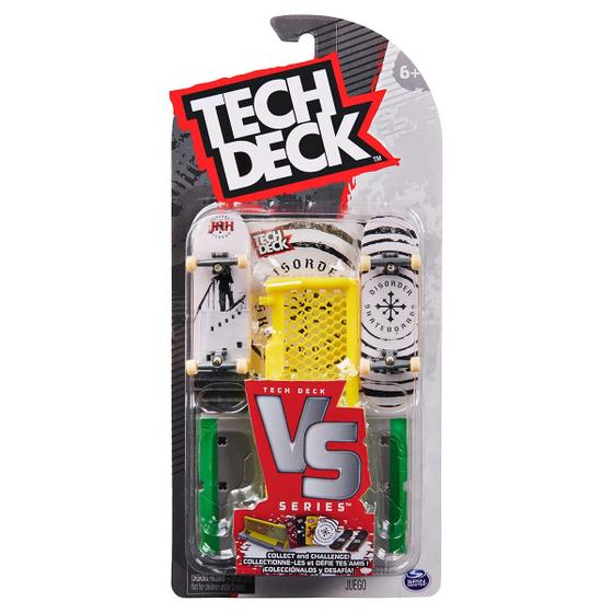 Imagem de Pack Versus c/2 Skate de Dedo e Obstáculo Tech Deck - Spin Master