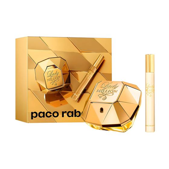 Imagem de Paco Rabanne Kit Lady Million Eau de Parfum - Perfume Feminino 50ml + Miniatura 10ml