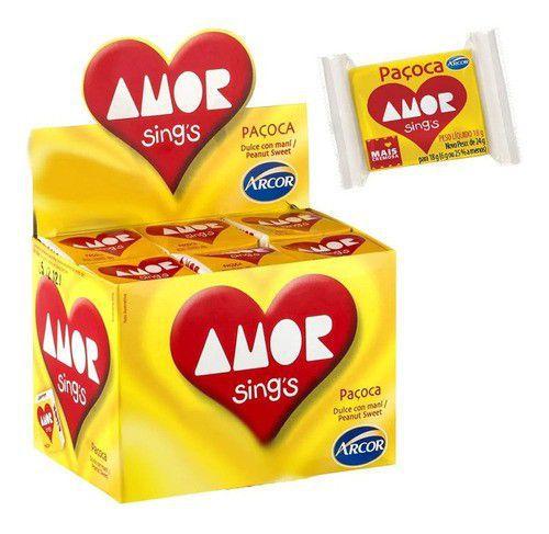 Imagem de Paçoca Amor Caixa C/30 Unidades 540g - Arcor