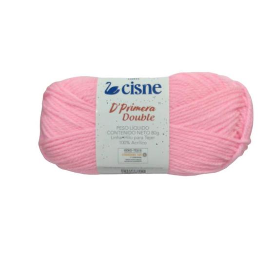 Imagem de Pacote 5 Lã Cisne D'Primera Double 80g 168m TEX 468 100% acrilico