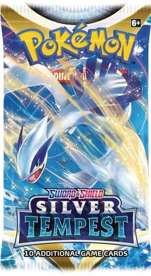 Imagem de Pacote Booster Pokémon TCG Sword and Shield Silver Tempest