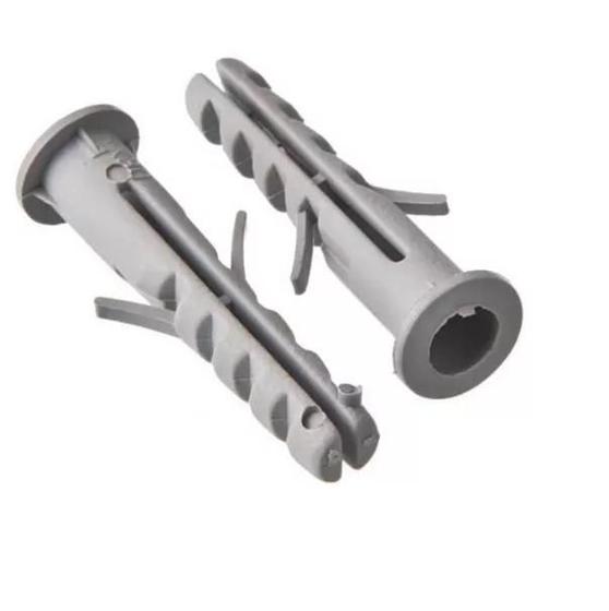 Imagem de Pacote Bucha Nylon com anel 10 mm