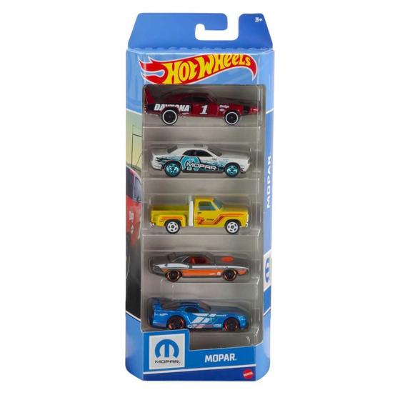 Imagem de Pacote c/ 5 Carrinhos (Pack) Hot Wheels 1/64 - Mattel