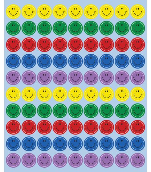 Imagem de Pacote Chart Seals Carson Dellosa Smiles Multicolor 810