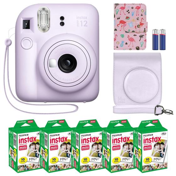 Imagem de Pacote de acessórios e filme para câmera Fujifilm Instax Mini 12 +