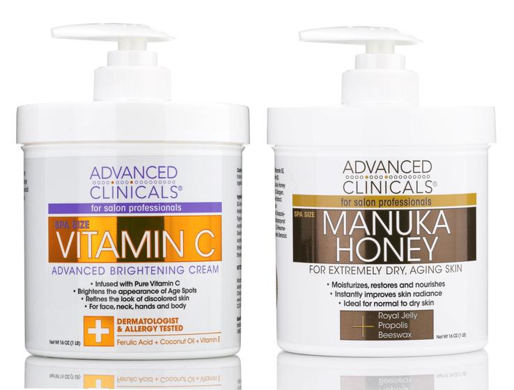 Imagem de Pacote de cuidados com a pele Advanced Clinicals Vitamin C + Manuka Honey