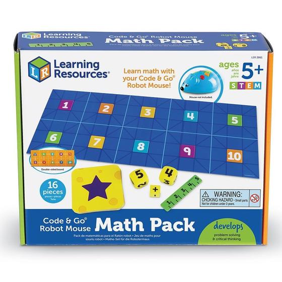 Imagem de Pacote de Expansão Code & Go Robot Mouse Math - Recursos de Aprendizagem