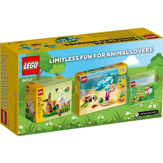 Imagem de Pacote de Jogo Animal Exclusivo LEGO Edição Limitada 66747 Leste