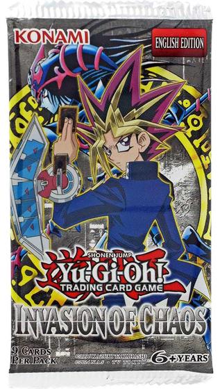 Imagem de Pacote de Reforço Yu-Gi-Oh! TCG Invasion of Chaos - 9 Cartas