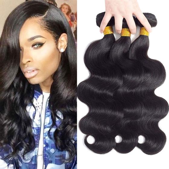 Imagem de Pacotes de cabelo ROYAL IMPRESSION Brazilian Body Wave 12A 300g