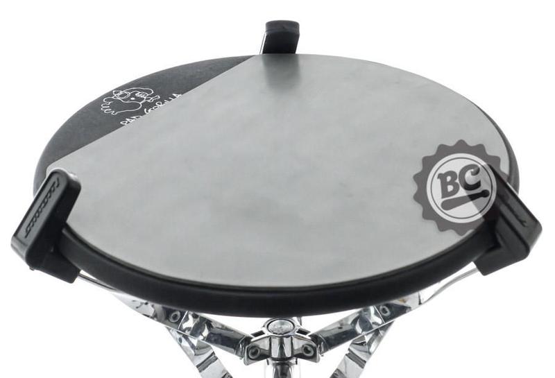 Pad de Estudo Gorilla Clássico 12 Cinza PG12C com Borracha Superior
