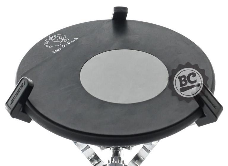 Pad de Estudo Gorilla Double Rubber 12 Cinza PGD12C com Borrachas de