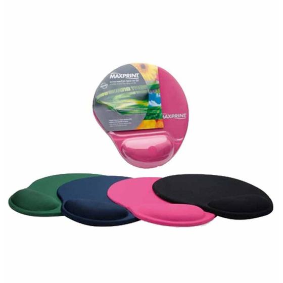 Pad mouse com apoio pulso gel rosa 605495 / un / maxprint Menor preço em Pad mouse com apoio pulso gel rosa 605495 / un / maxprint