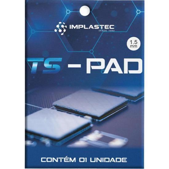 Imagem de Pad Térmico Implastec 1,5mm 100x100 Condutivo