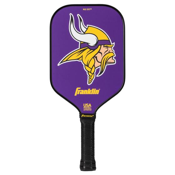 Imagem de Paddle de Pickleball Franklin Sports NFL dos Vikings com Logotipo do Time