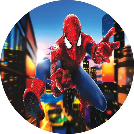 Imagem de Painel 3D Homem-Aranha Tecido Sublimado Malha com Elástico