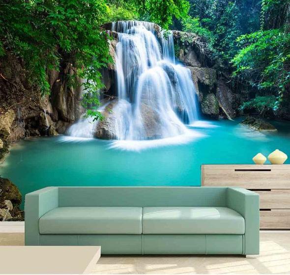 Imagem de Painel Adesivo Cachoeira 3D 2M² na 005