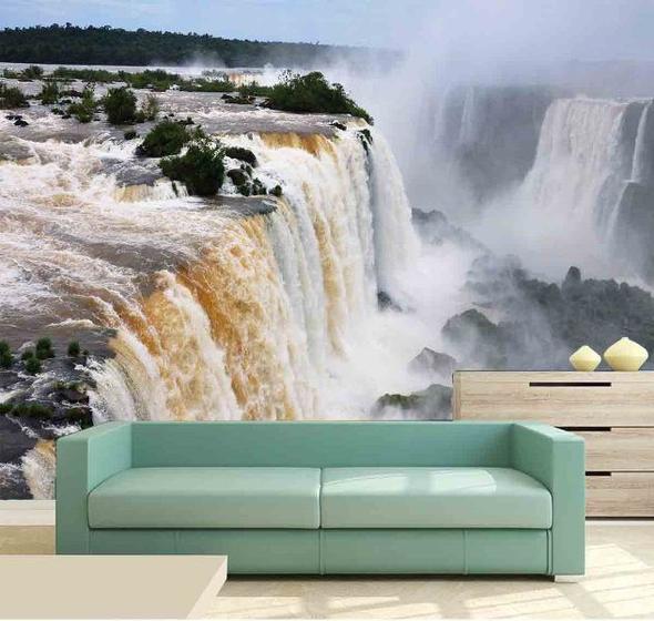 Imagem de Painel Adesivo Cachoeira 3D 2M² na 030