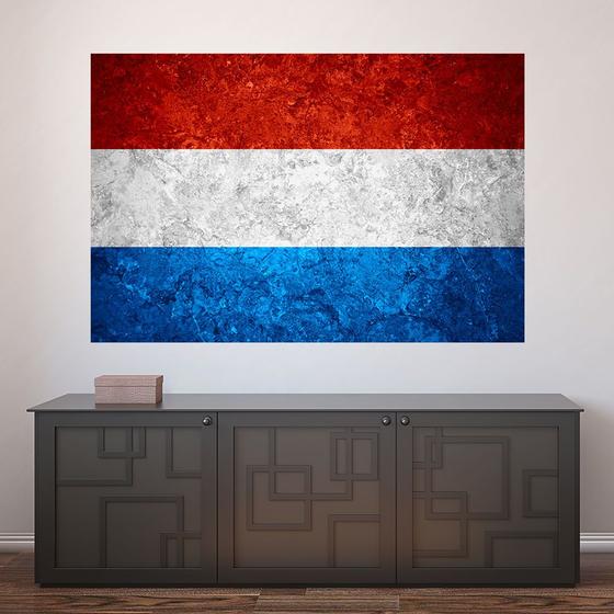 Imagem de Painel Adesivo de Parede - Bandeira Holanda - 1023png