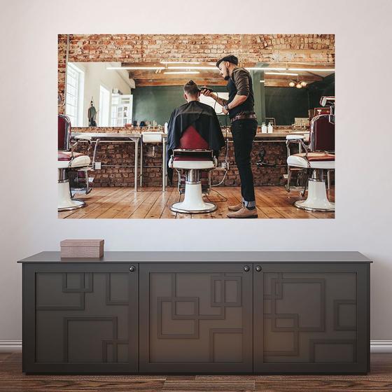 Imagem de Painel Adesivo de Parede - Barbearia - Barber Shop - 1009png