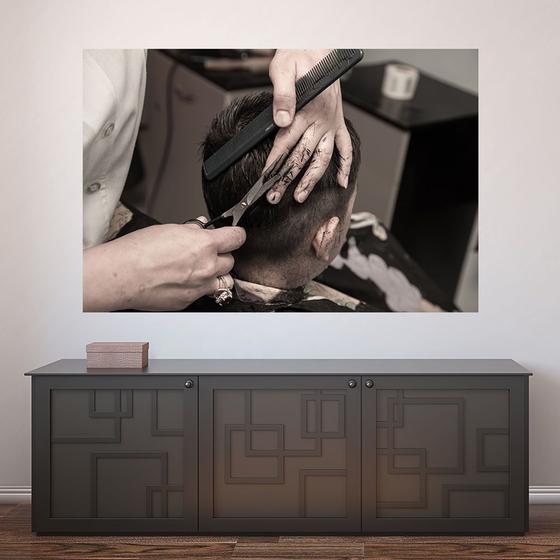 Imagem de Painel Adesivo de Parede - Barbearia - Barber Shop - 1113png