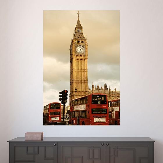 Imagem de Painel Adesivo de Parede - Big Ben - Londres - 1540pnm