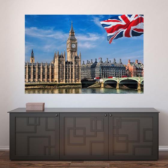 Imagem de Painel Adesivo de Parede - Big Ben - Londres - 928pnm