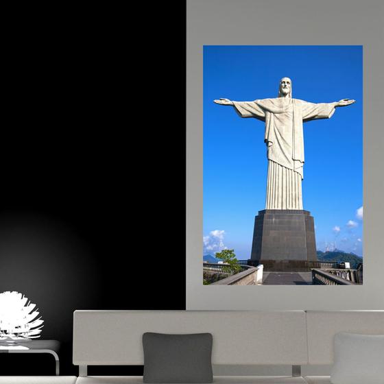 Imagem de Painel Adesivo de Parede - Cristo Redentor - 162pnm