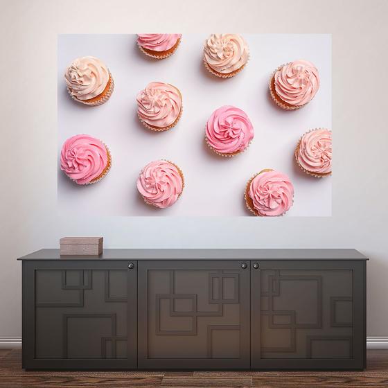 Imagem de Painel Adesivo de Parede - Cupcakes - Confeitaria - 1165pnp