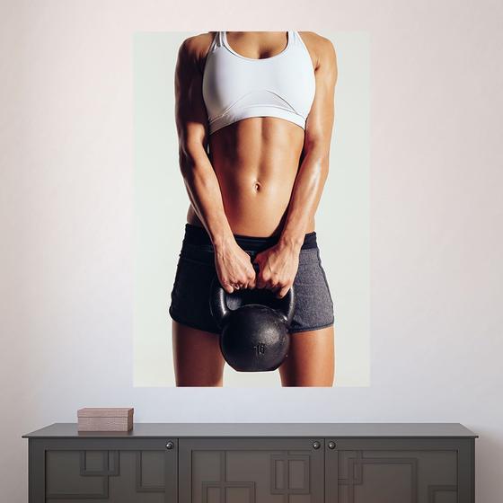 Imagem de Painel Adesivo de Parede - Fitness - Academia - 1483pnp